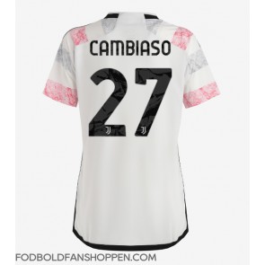 Juventus Andrea Cambiaso #27 Udebanetrøje Dame 2023-24 Kortærmet